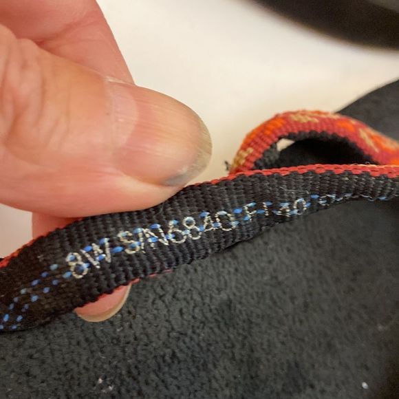 Teva sandals size 8 orange straps # 6840 - Picture 3 of 6